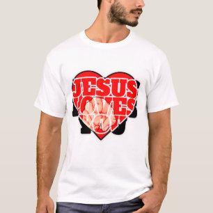 Jesus Loves You Christian Inspirational Faith T-Shirt