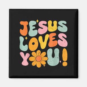 Jesus Loves You Christian Teen Girl God Sister Goo Magnet