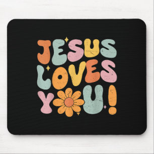 Jesus Loves You Christian Teen Girl God Sister Goo Mouse Mat