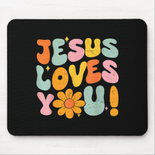 Jesus Loves You Christian Teen Girl God Sister Goo Mouse Mat