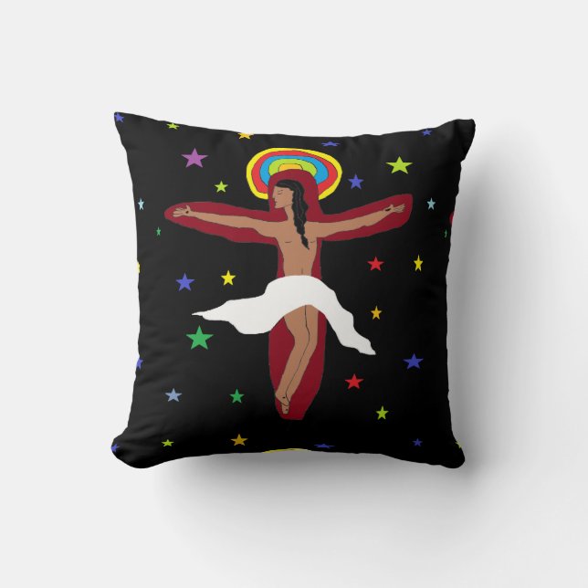 Jesus Loves You Cushion (Front)