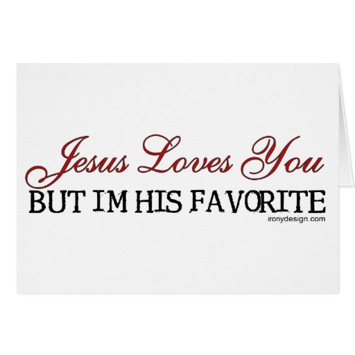 Image of Jesus Loves You Favourite