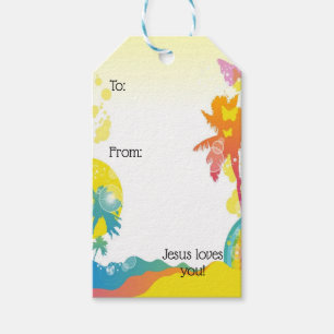 Jesus loves you! gift tags