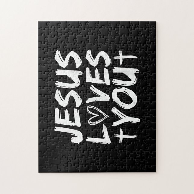 Jesus Loves You I Jesus Jigsaw Puzzle (Vertical)