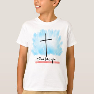 JESUS LOVES YOU Kids T-Shirt