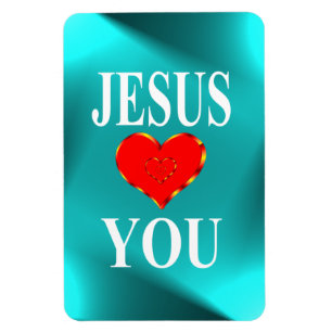 Jesus Loves You Magnet
