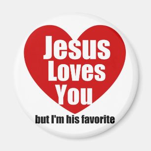 Jesus Loves You Magnet