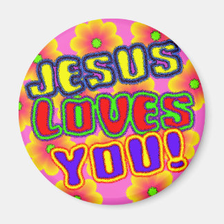 Jesus Loves You!  Magnet