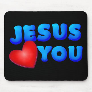 Jesus Loves You Mouse Mat