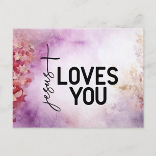 Jesus Loves You post cards