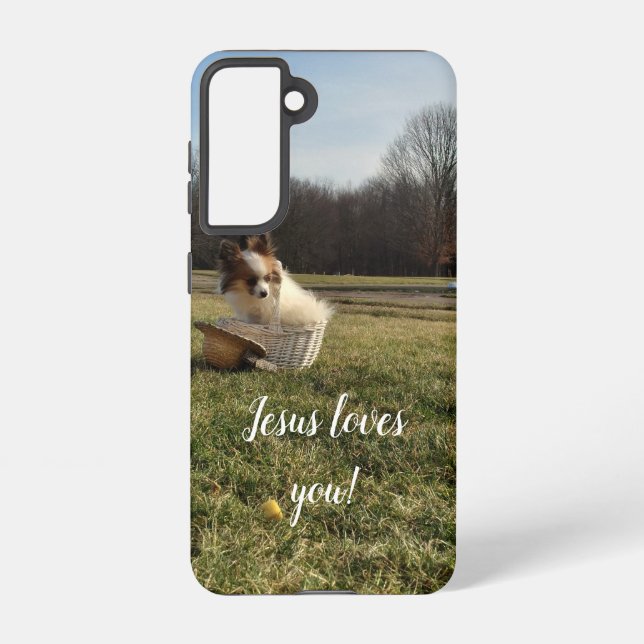 Jesus Loves You Samsung Galaxy S21 Case (Back)