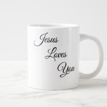 Jesus Loves You Speciality Coffee Mug