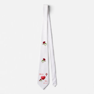 jesus loves you tie