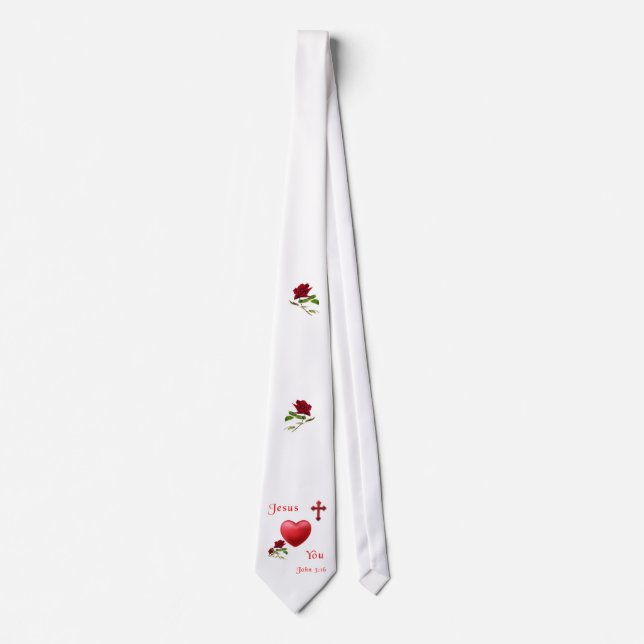 jesus loves you tie (Front)