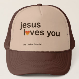Jesus Loves You Trucker Hat