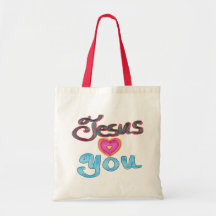 Jesus Loves You with Heart Custom Christian
