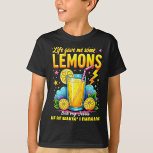 Jesus Making Lemonade Bible Life Gave Me Some Lemo T-Shirt