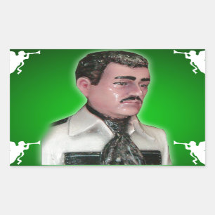 JESUS MALVERDE CUSTOMIZABLE PRODUCTS RECTANGULAR STICKER