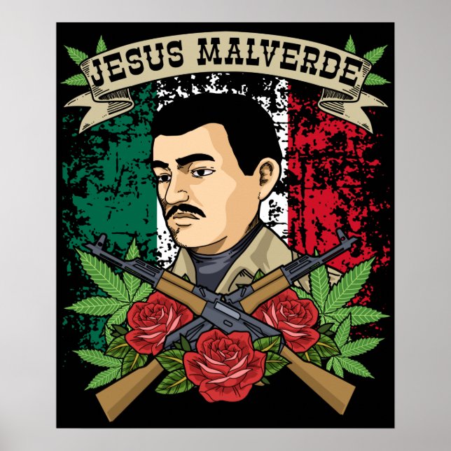 Jesus Malverde Gift Women & Men Jesus Malverde Poster (Front)