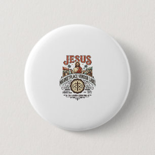 Jesus Marketplace Vendor Label Jesus Marketplace V 6 Cm Round Badge