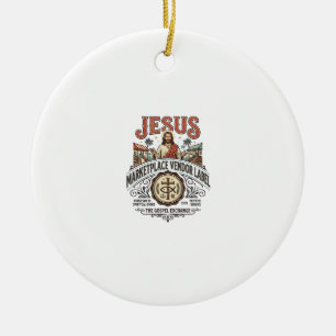 Jesus Marketplace Vendor Label Jesus Marketplace V Ceramic Tree Decoration