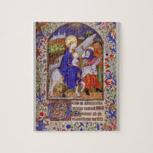 Jesus Mary and Joseph flight into Egypt Jigsaw Puzzle