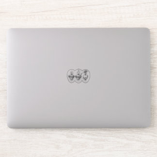 Jesus Mary and Joseph Hearts Vinyl Decal Sticker