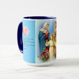 Jesus, Mary, & Joseph Prayer mug