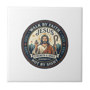 Jesus Matcha Cafe Trend Shirt Christian Graphic_1 Tile