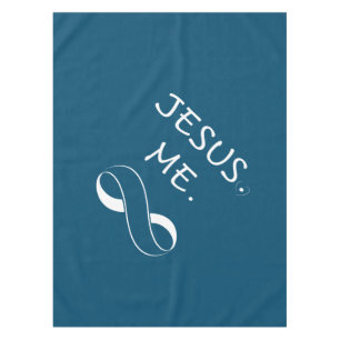 Jesus Me Infinity Tablecloths Christian Parties