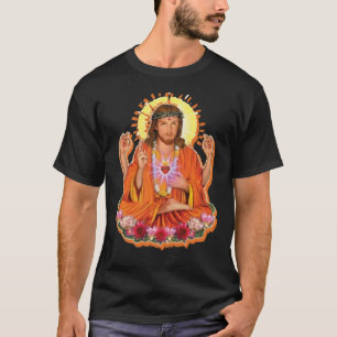 Jesus Meditating ॐ T-Shirt