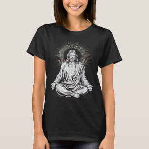 Jesus Meditating Christian Meditation T-Shirt
