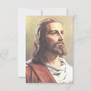 Jesus Memorials & Keepsakes Thank You Card