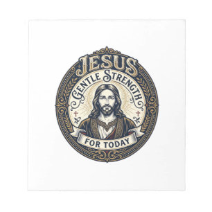 Jesus Memory Care Alzheimer Caregiver Shirt Christ Notepad