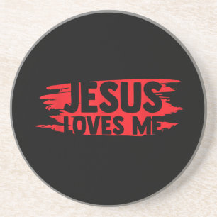 Jesus Men Women Kids Fun Christian Bible Faith Jes Coaster