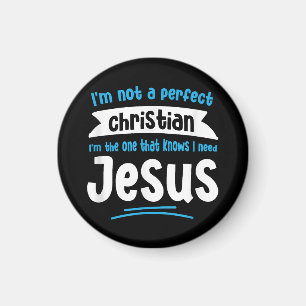 Jesus Men Women Kids Fun Christian Bible Faith Jes Magnet