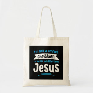 Jesus Men Women Kids Fun Christian Bible Faith Jes Tote Bag