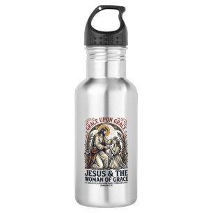 Jesus Menopause Midlife Women Encouragement Shirt  532 Ml Water Bottle