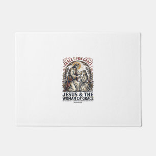 Jesus Menopause Midlife Women Encouragement Shirt  Doormat