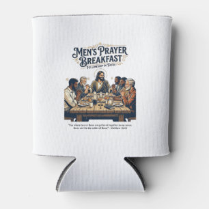 Jesus Mens Group Brotherhood Retreat T-Shirt Inspi Can Cooler