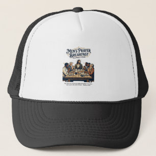 Jesus Mens Group Brotherhood Retreat T-Shirt Inspi Trucker Hat