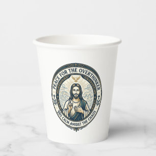 Jesus Mental Health Affirmations T-Shirt Inspirati Paper Cups
