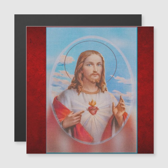 Jesus mercy prayers magnet (Front/Back)