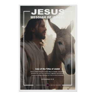 Jesus - Messiah of Israel Poster
