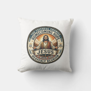 Jesus Military Spouse Waiting Wife T-Shirt Inspira Cushion