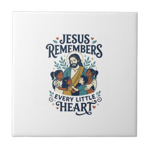 Jesus Miscarriage Comfort Healing T-Shirt Inspirat Tile