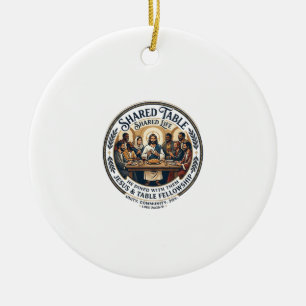 Jesus Moms Group Womens Bible Study Vintage Shirt Ceramic Tree Decoration