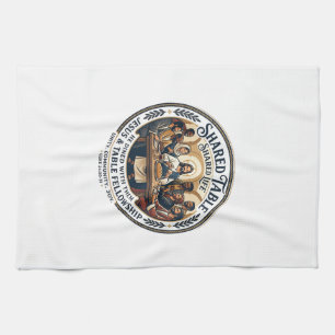 Jesus Moms Group Womens Bible Study Vintage Shirt  Tea Towel