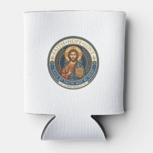 Jesus Monastic Contemplative Spirituality Graphic  Can Cooler