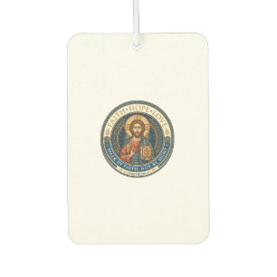 Jesus Monastic Contemplative Spirituality Graphic Car Air Freshener